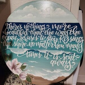 Ocean-Themed Round Wall Art